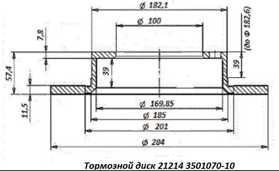 Размеры тормозного. Толщина тормозного диска Нива 2121. Тормозной диск ВАЗ 2121 чертеж. Тормозной диск ВАЗ 2121 Размеры. Диаметр тормозного диска Нива 2121.