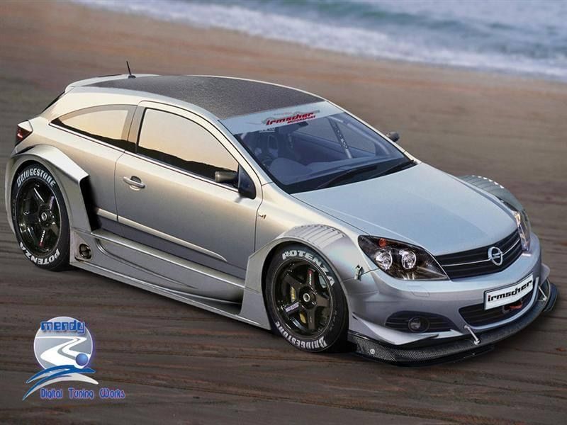 Opel Astra GTC 2008 обвес