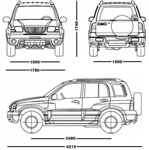 Габариты сузуки. Suzuki Grand Vitara 2000 габариты. Габариты Suzuki Grand Vitara 2000 года. Suzuki Escudo 2001 габариты. Габариты Сузуки Гранд Витара 2.