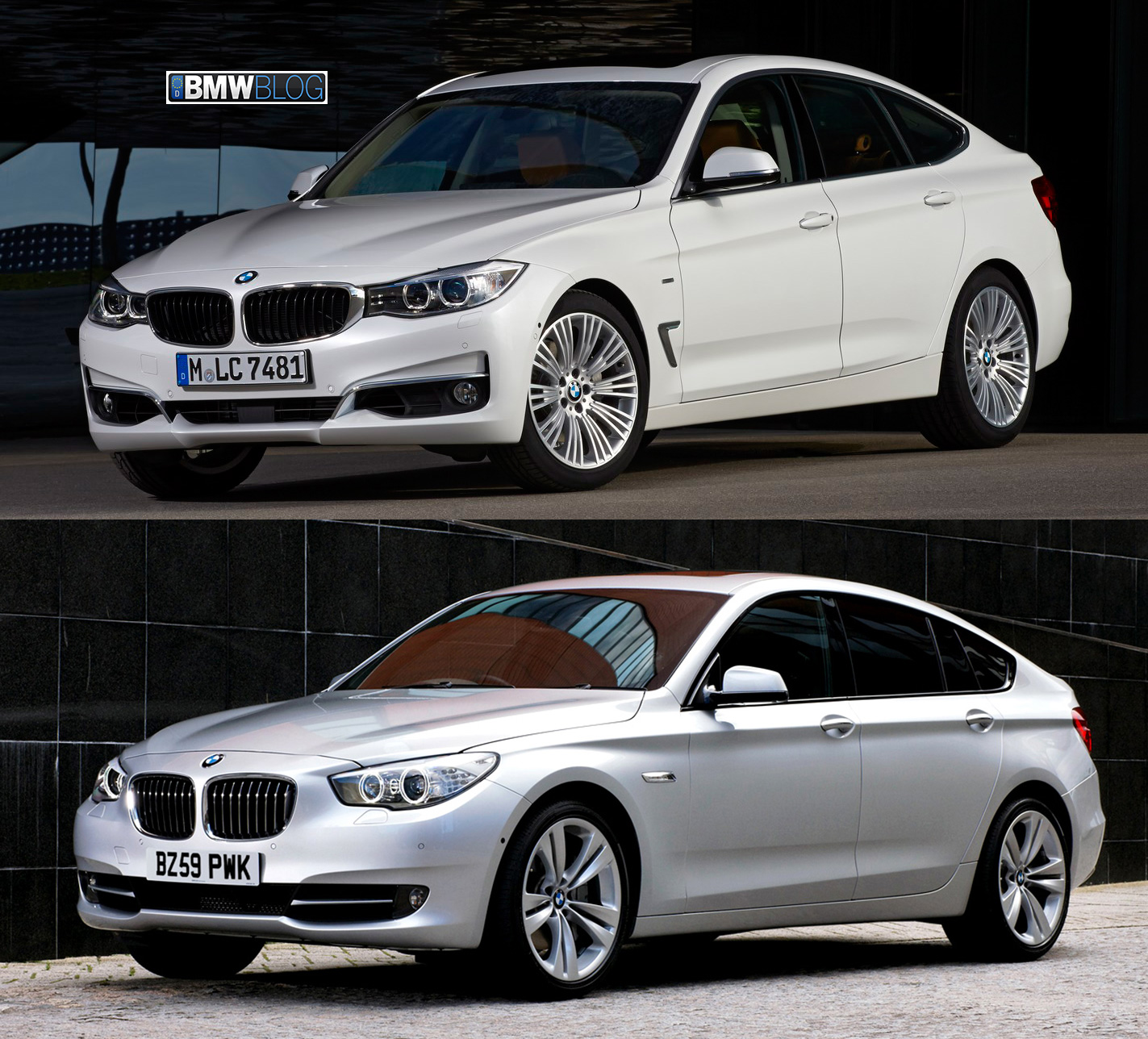 Как отличить bmw. BMW 3 gt. BMW 3 vs 3gt. БМВ 3 И БМВ 5. BMW 520 gt.