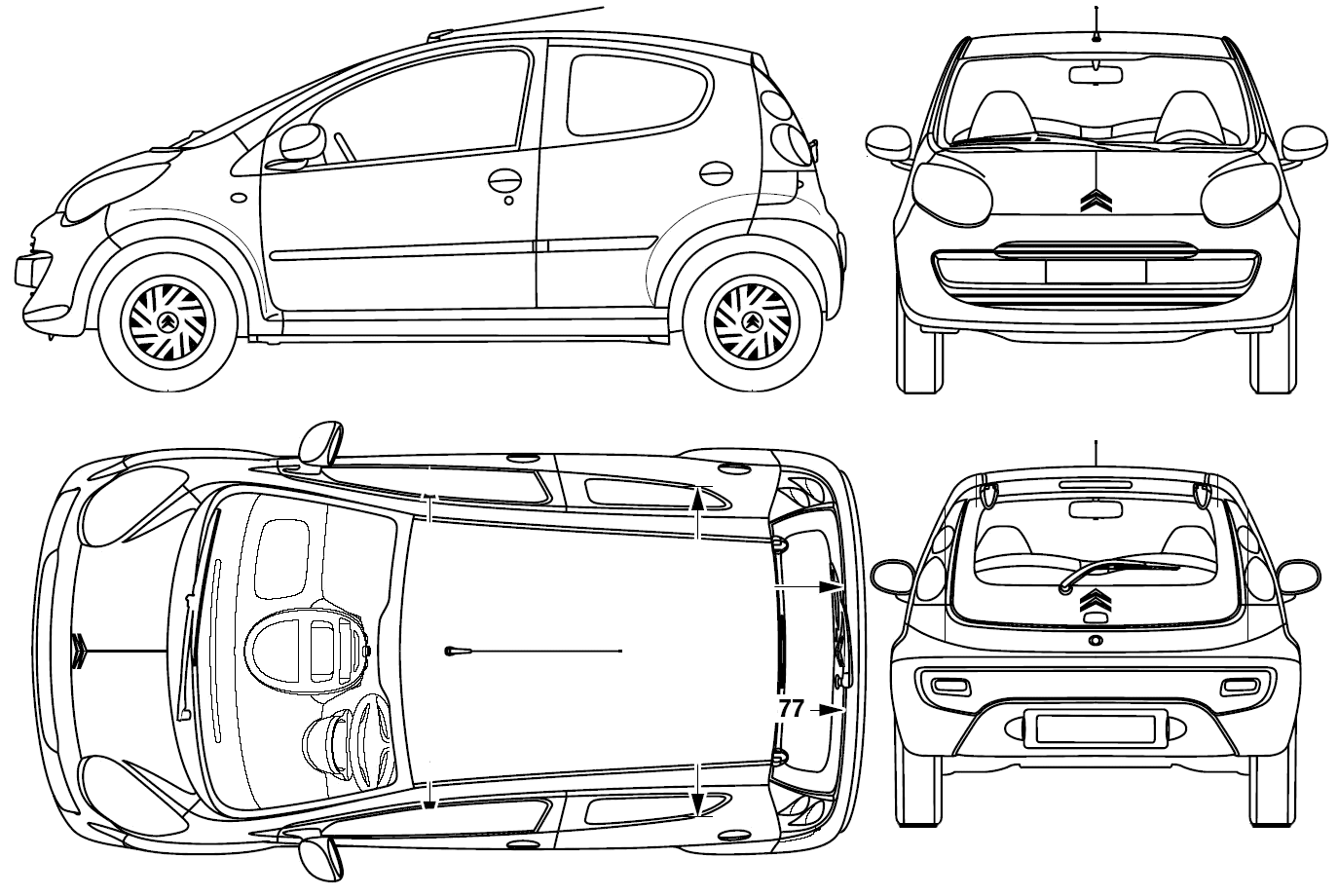 Daewoo matiz размеры. Дэу Матиз чертеж кузова. Ситроен с1 габариты. Chevrolet Matiz чертеж. Chevrolet Spark 300 чертежи.