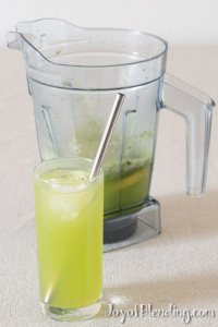 Mint Lemonade with the Vitamix Aer Disc Container