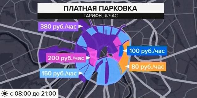 Карта бесплатных парковок в москве в субботу