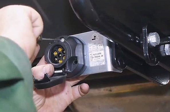 Распиновка розетки фаркопа прицепа легкового автомобиля