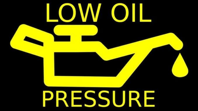 Low Oil Pressure