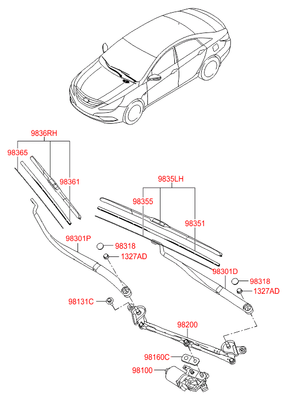 Размер дворников hyundai solaris