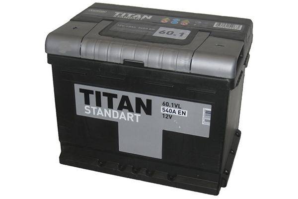 Titan Standart 60 А/ч  540 А