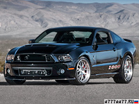 2013 Ford Mustang Shelby 1000 S/C = 372 км/ч. 1100 л.с. 3.4 сек.