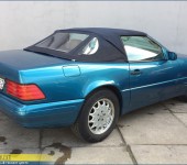 Замена мягкого кабриолетного стекла на Мерседесе (Mercedes) SL W129